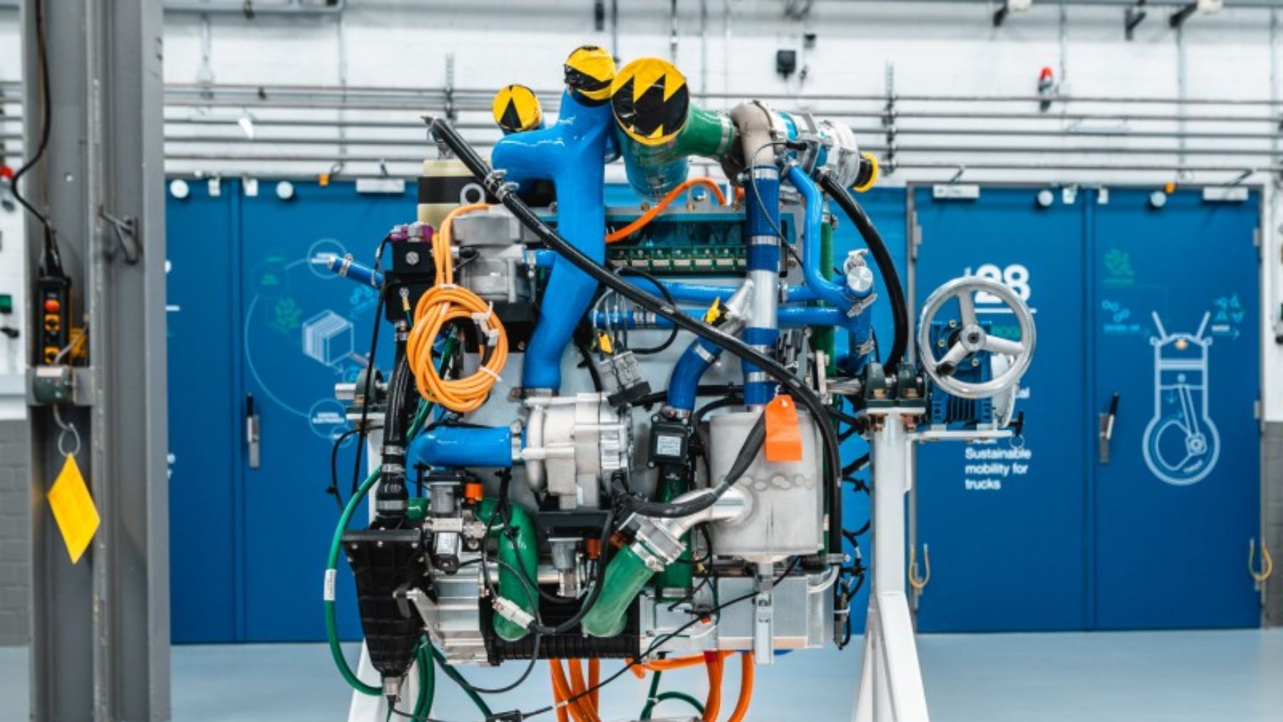 Mahle hydrogren engine