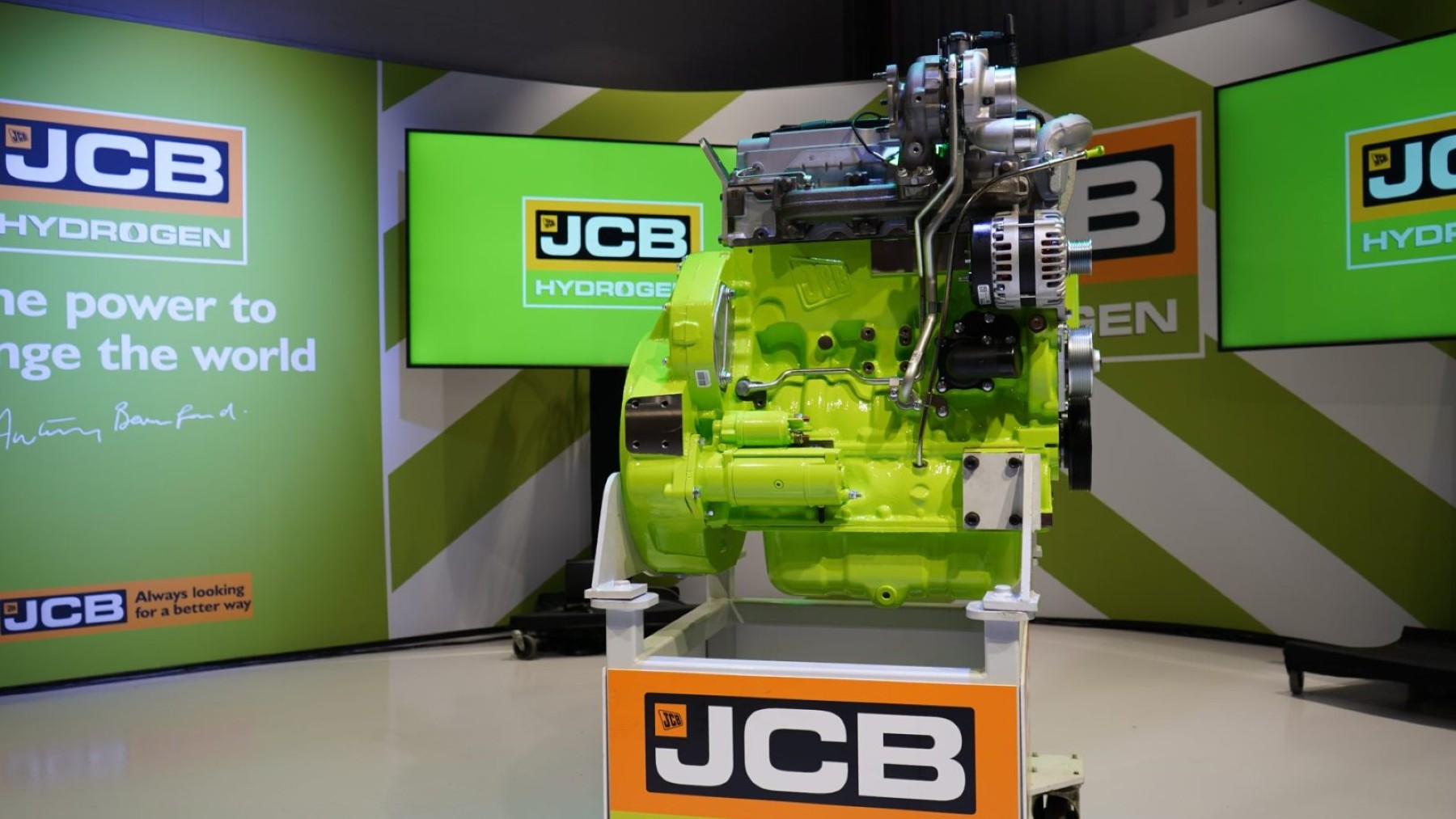 JCB hydrogen engine