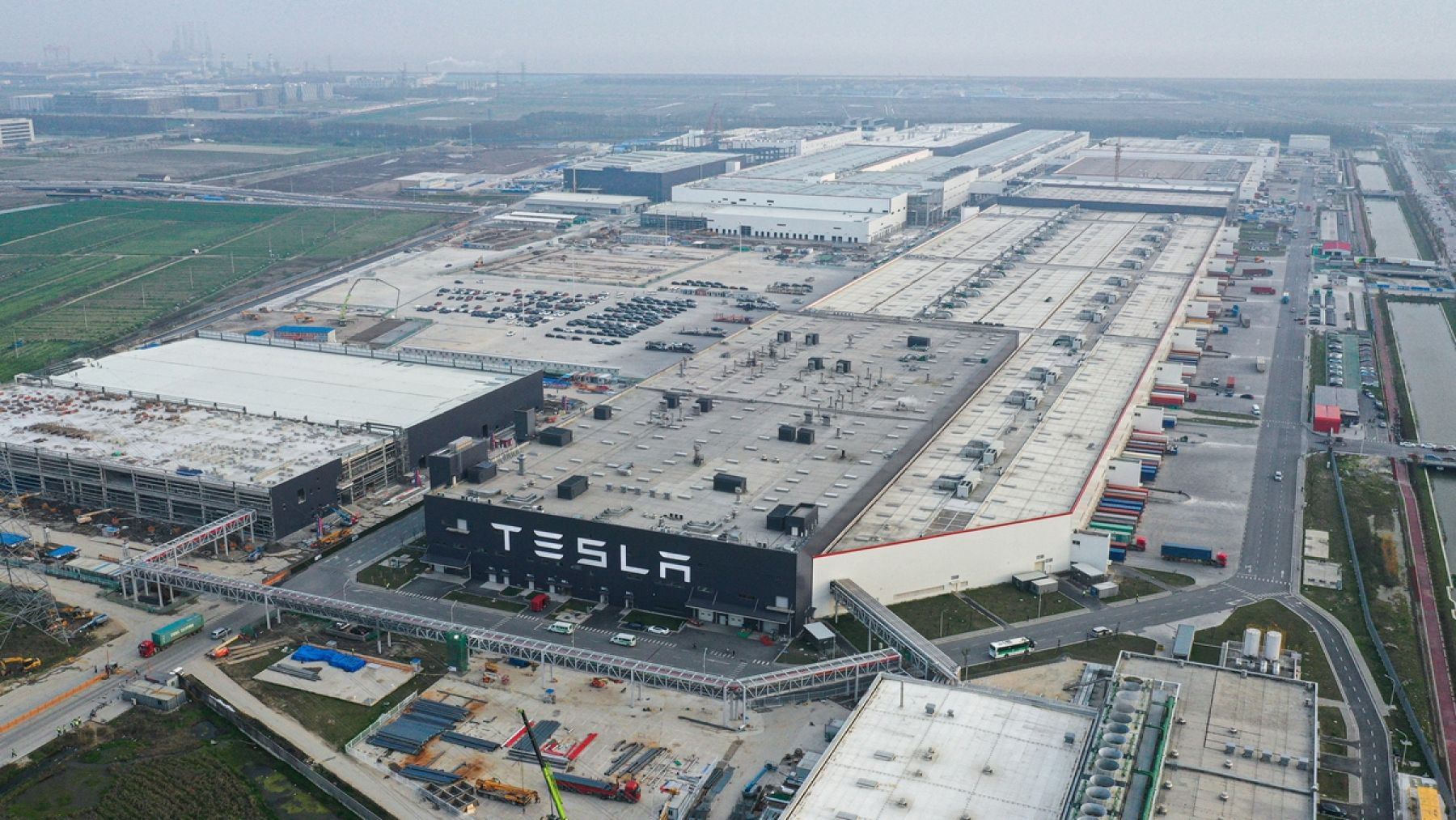 Tesla’s Gigafactory in Shanghai