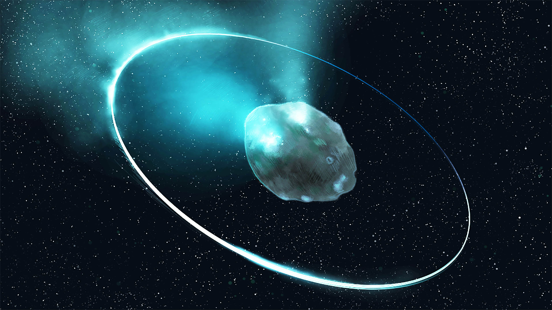 Shape-shifting sphere seen