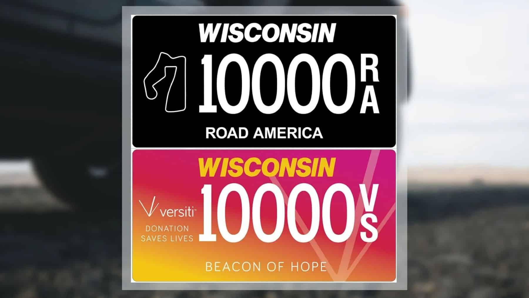 Wisconsin license plates