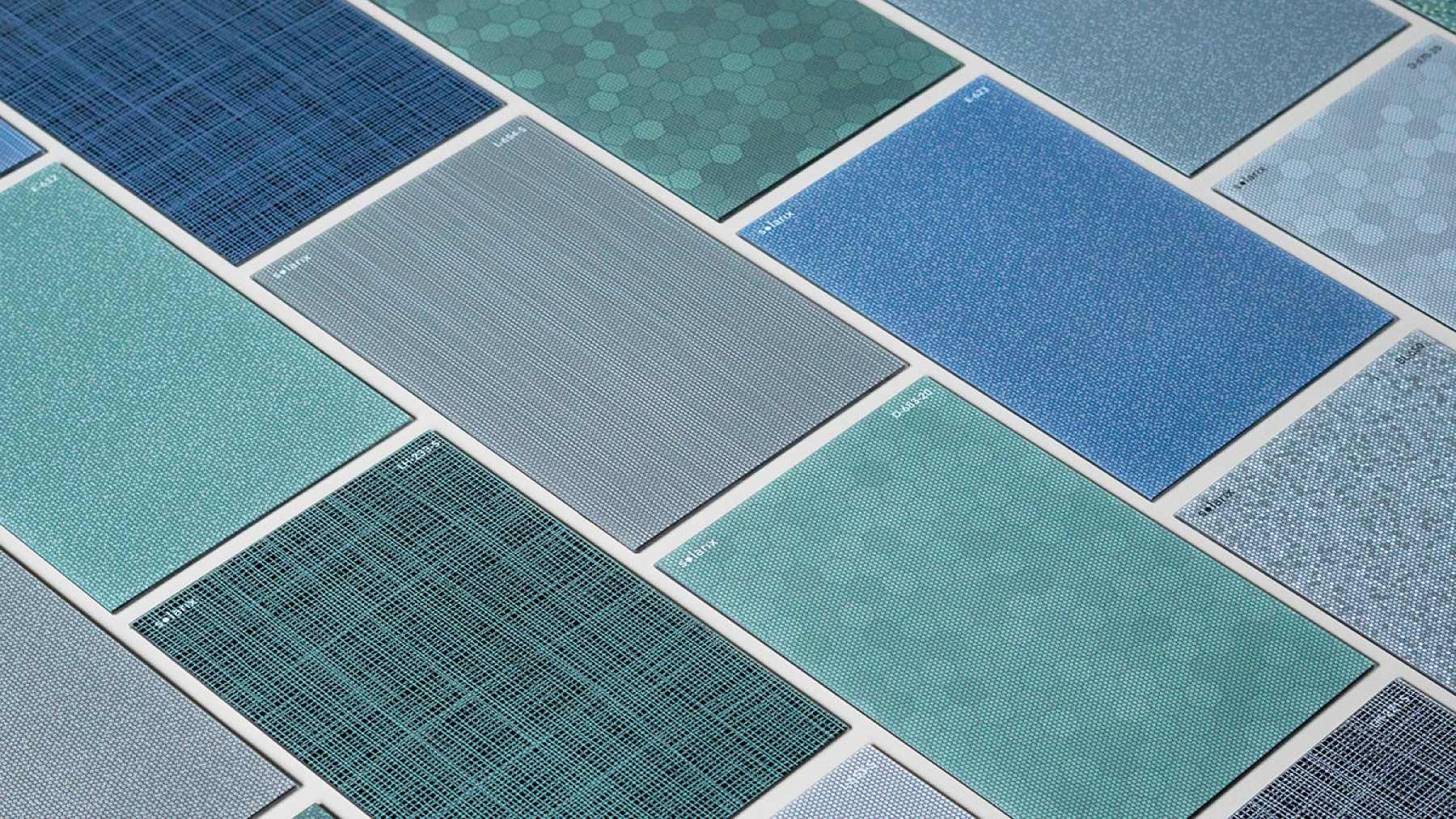 Multicolored solar panel