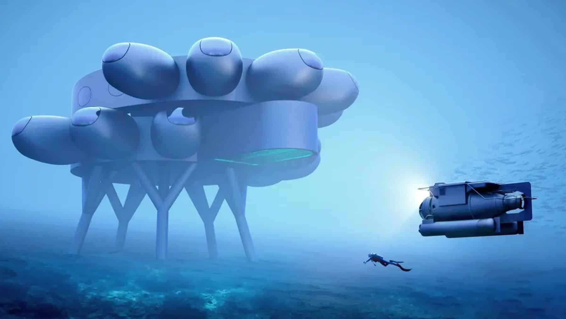 Underwater bunker
