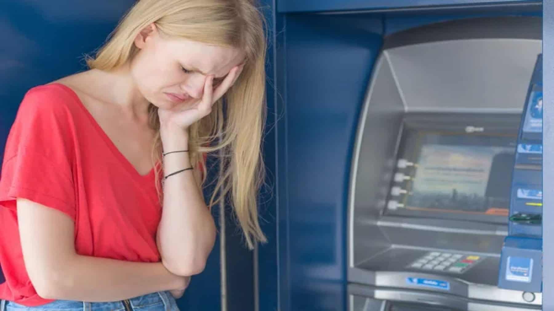 SSA, woman at ATM