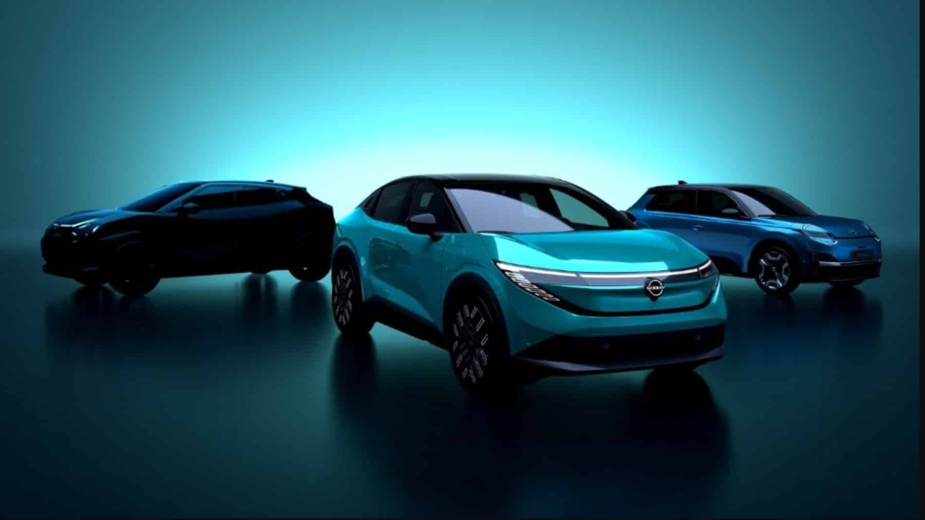 Electric vehicle (EV) Nissan Leaf