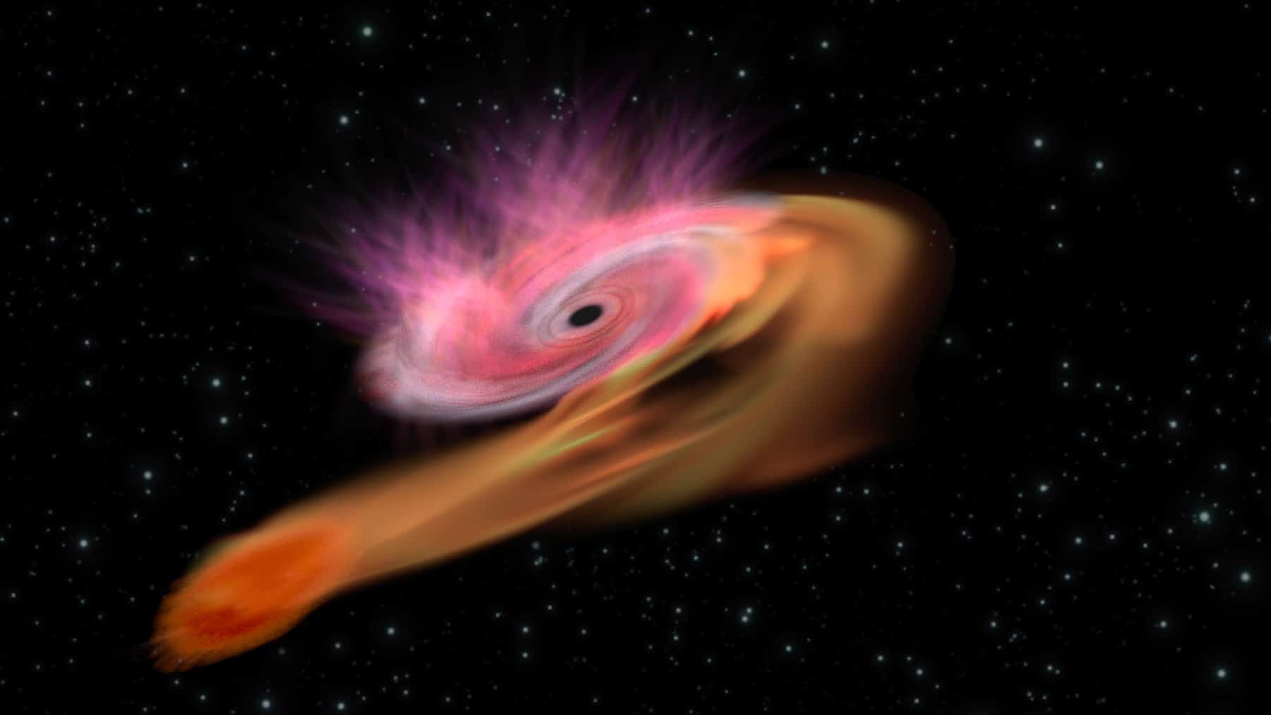 NASA observed a space event