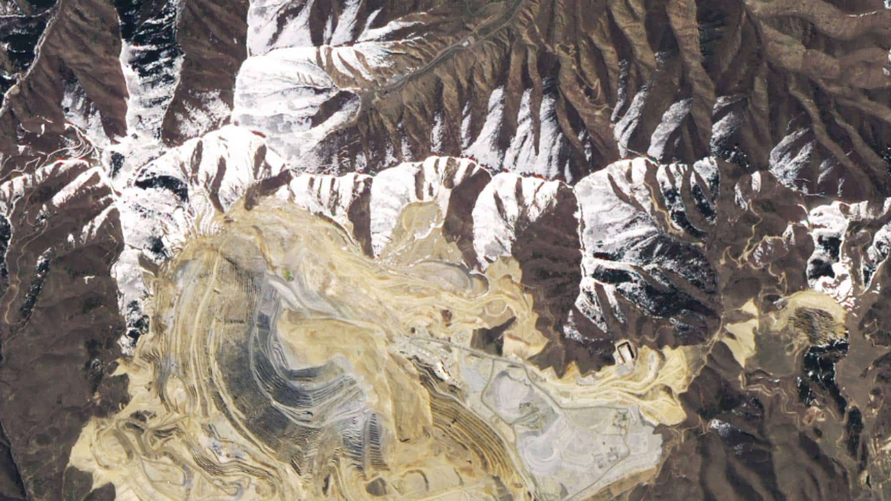 Man-made excavation site history