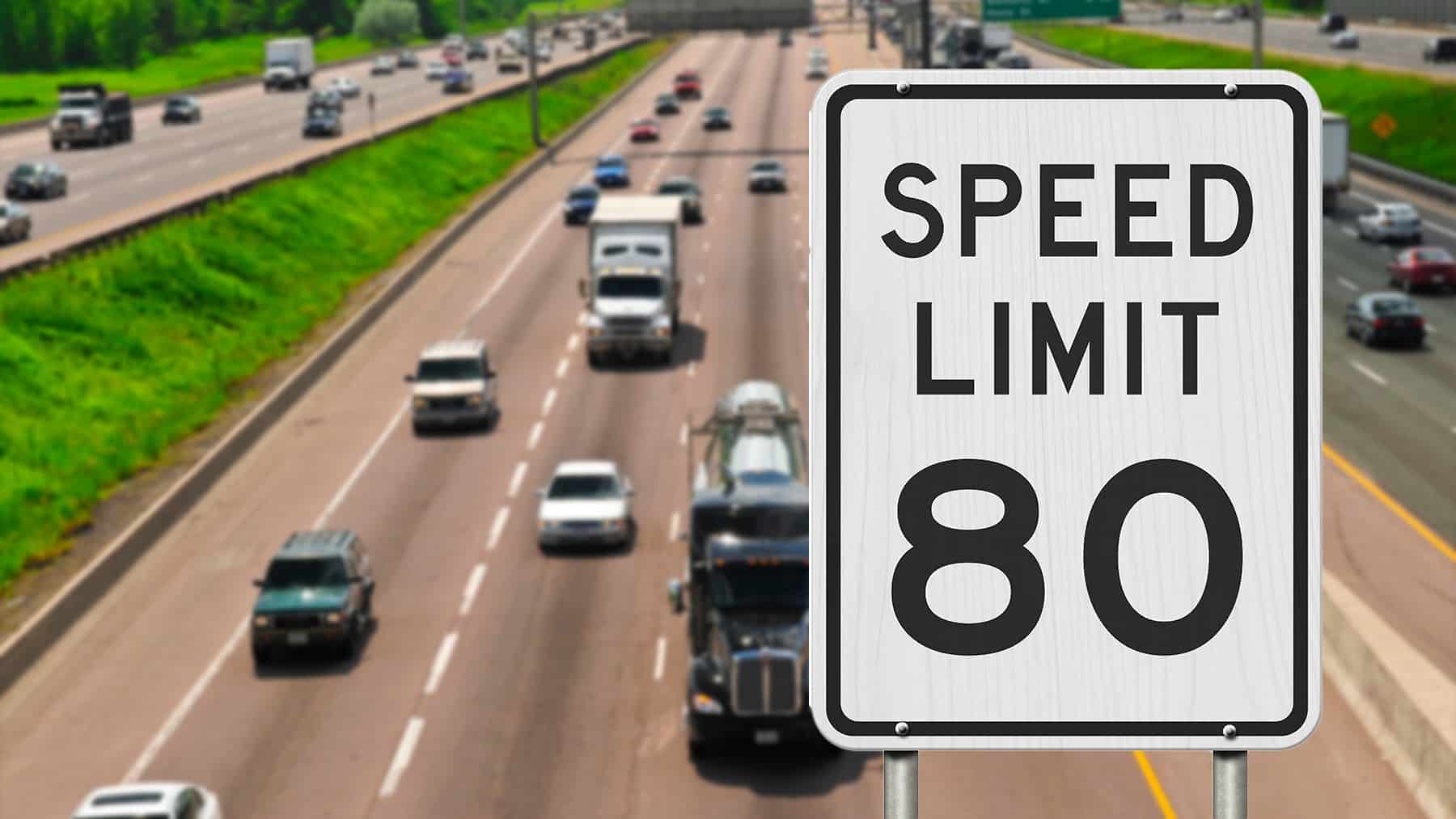 roads 80 mph certain