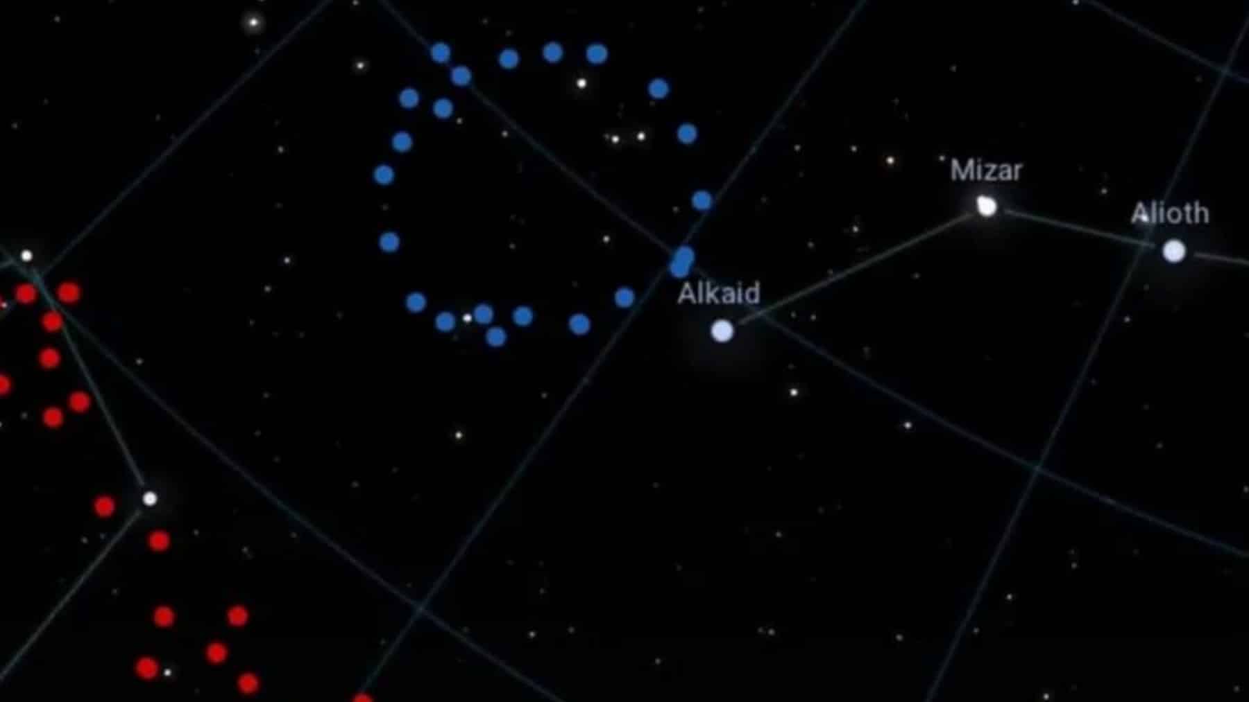 Big Ring galaxy structure in space