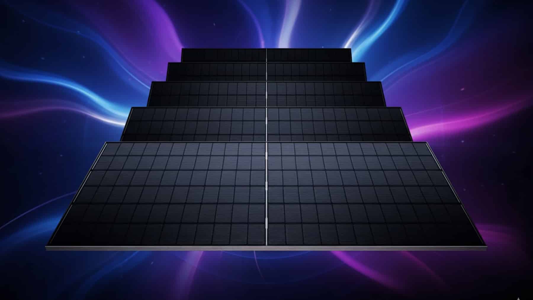 580W bifacial solar module