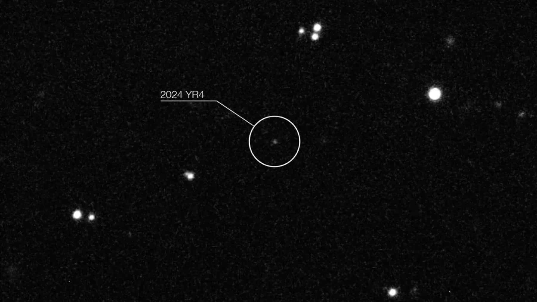 Lunar asteroid threat monitored by NASA