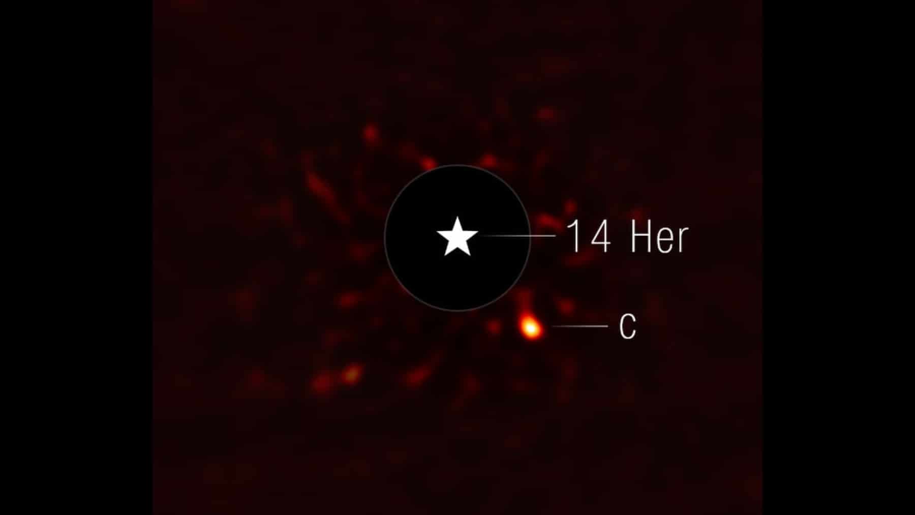 NASA disintegrating planet near 14 Her