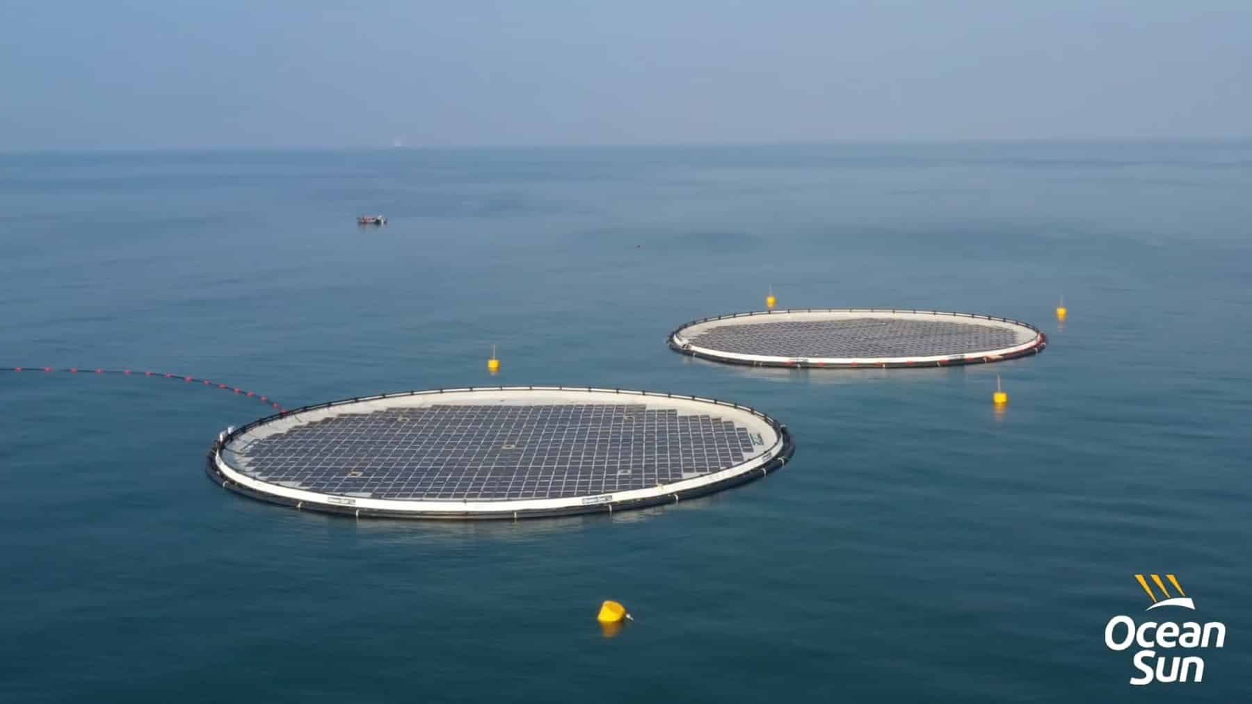 Floating solar