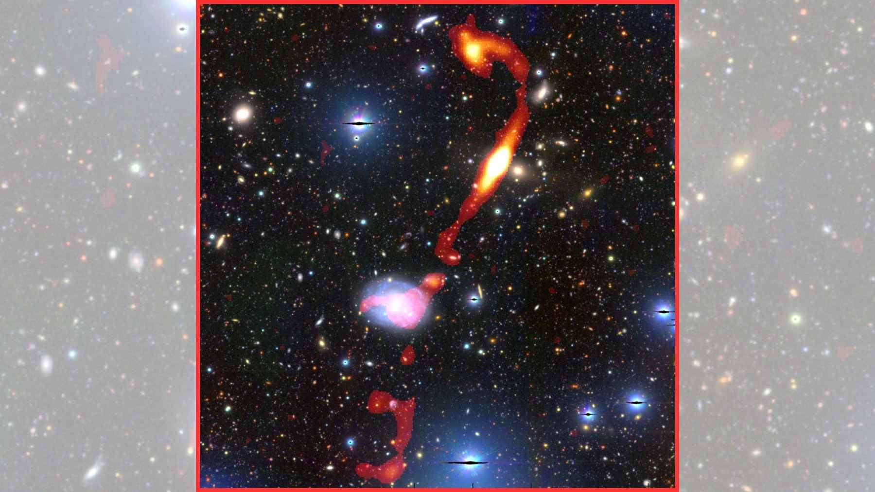 MeerKAT image of Inkathazo, a giant radio galaxy with bent jets spanning ~3.3 million light-years