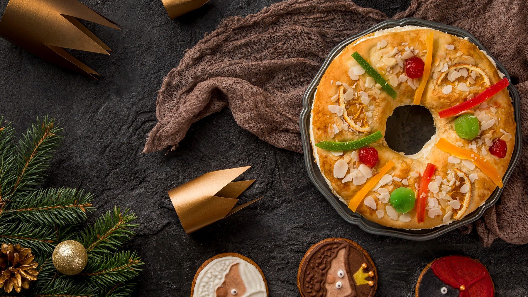 roscon de Reyes sin azucar