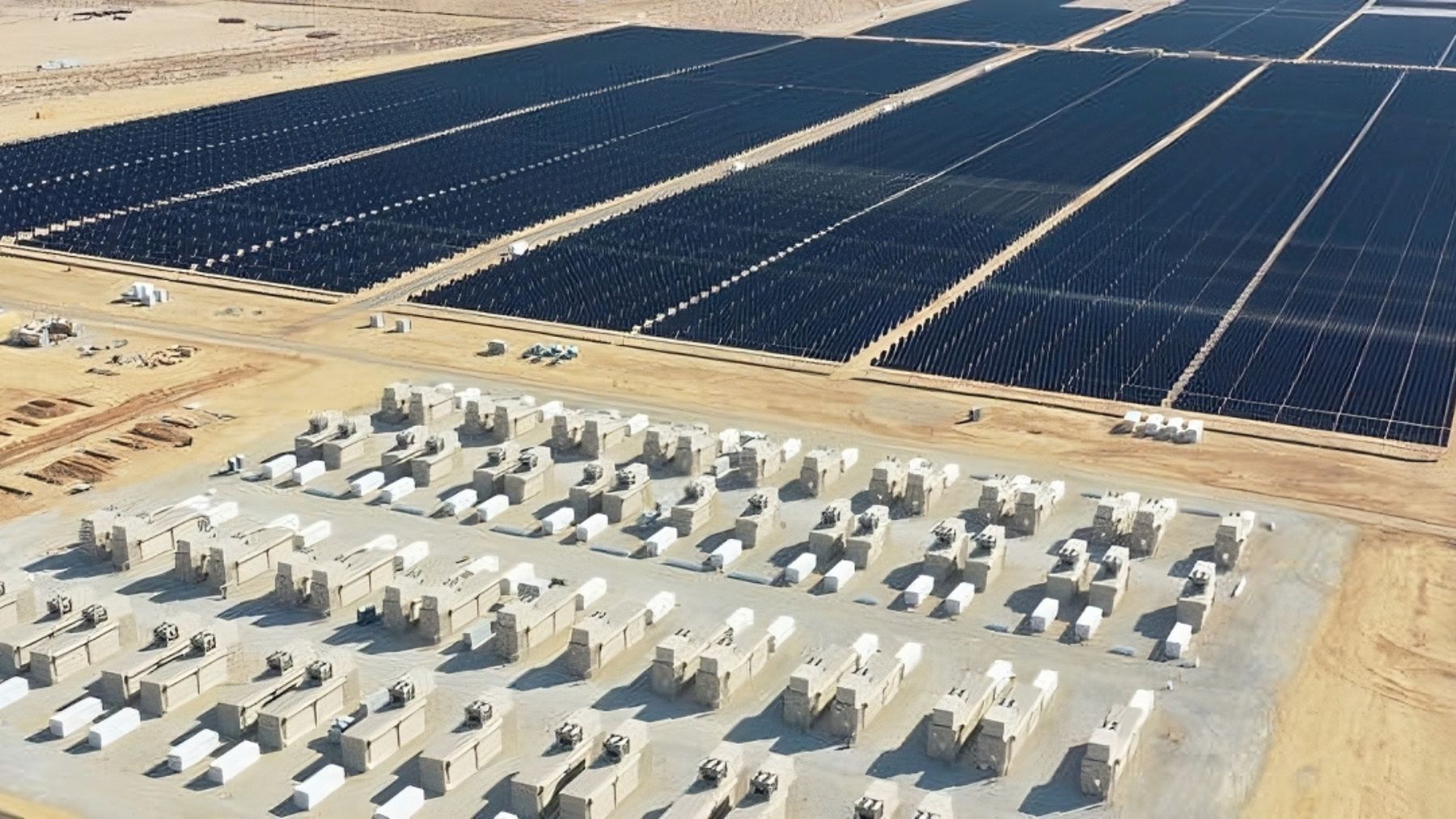 Proyecto de almacenamiento de energia solar Estados Unidos