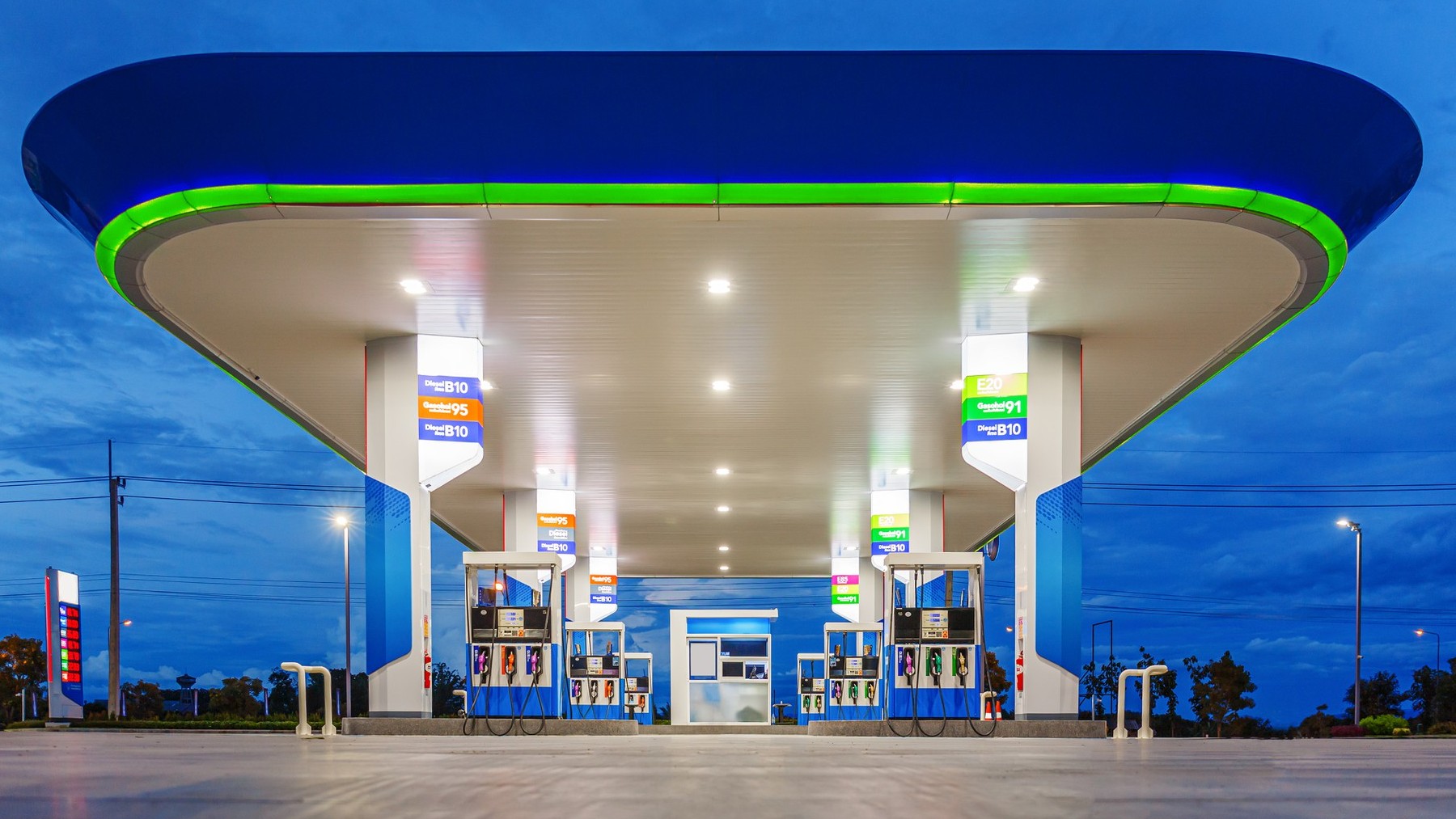 gasolinera, empleo gasolinera