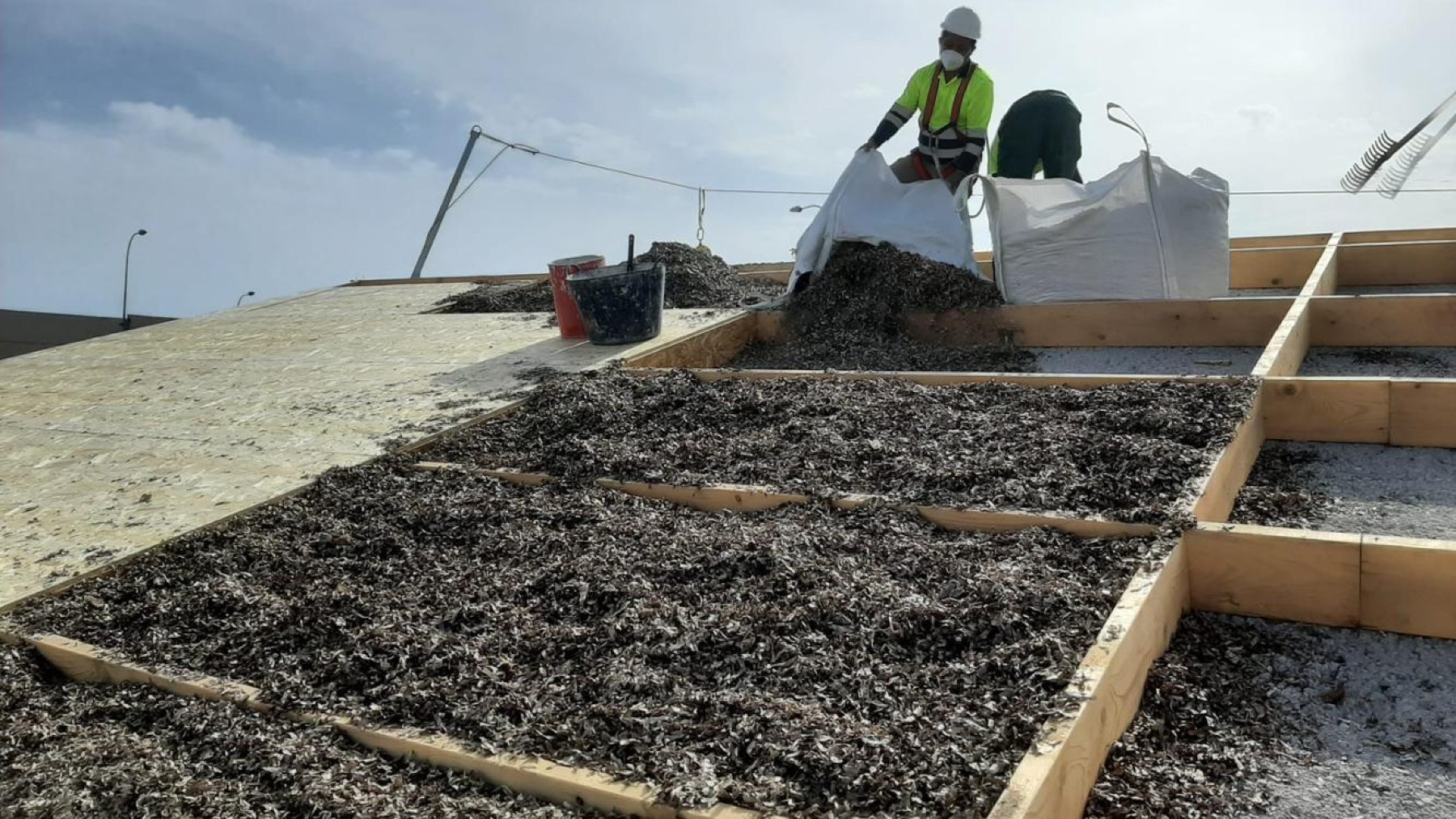 construcción, aislante construcción