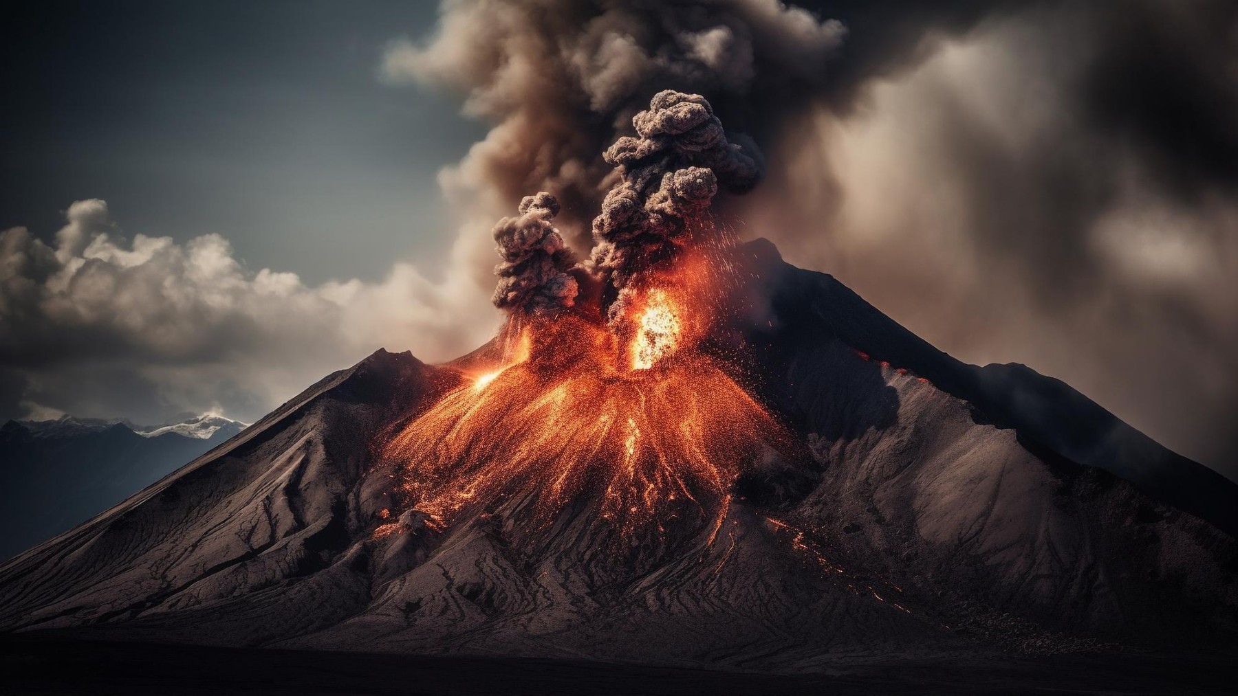 erupción volcánica