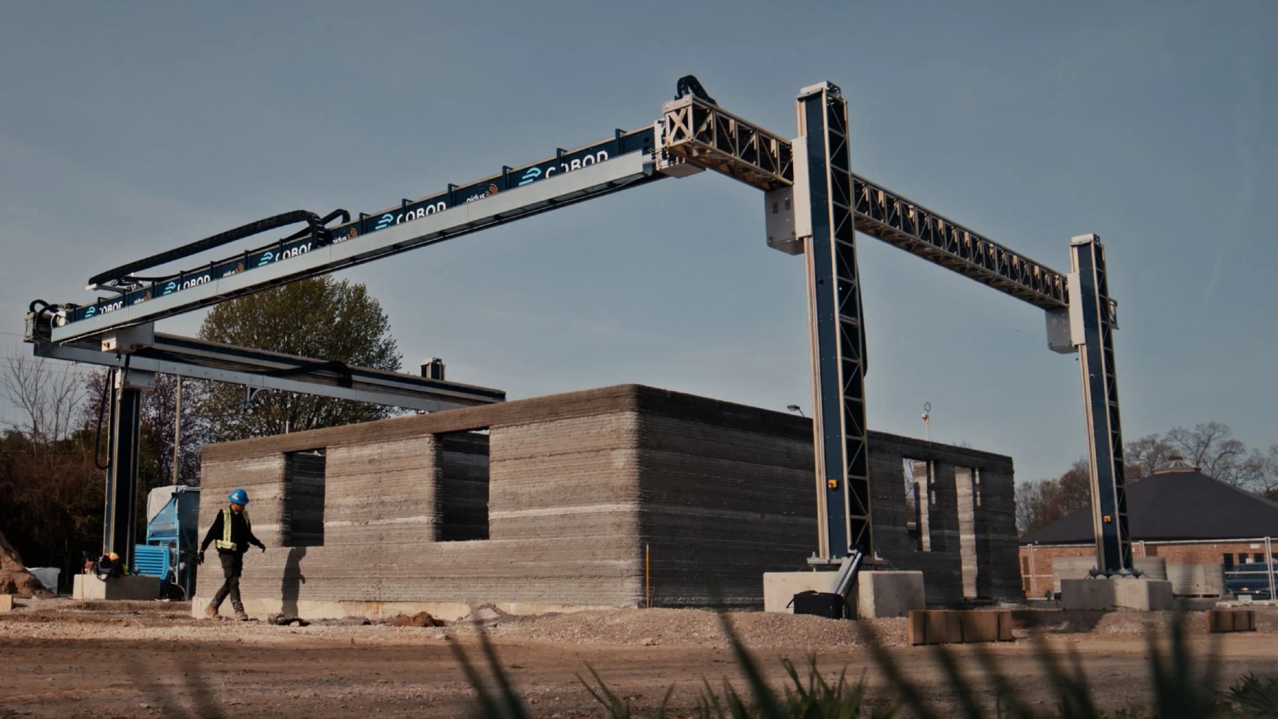 Esta empresa ha desarrollado un robot que imprime casas más baratas en 18 horas