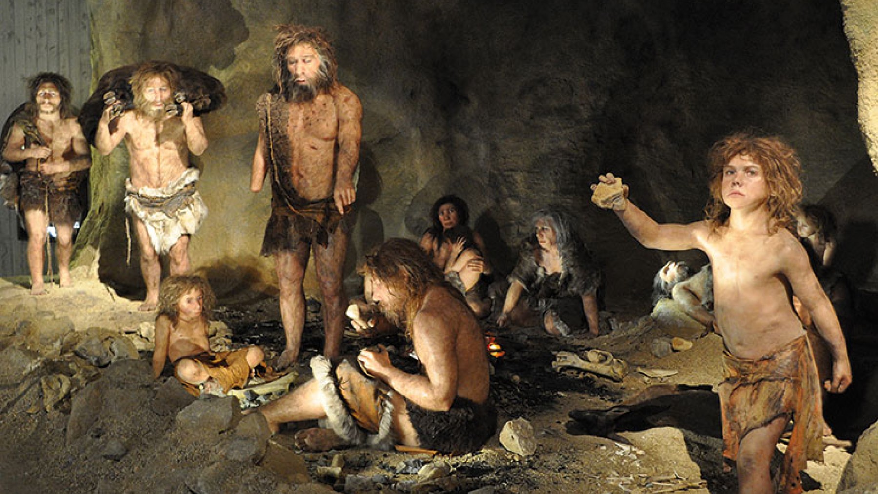 El Valle de los Neandertales en Madrid, España