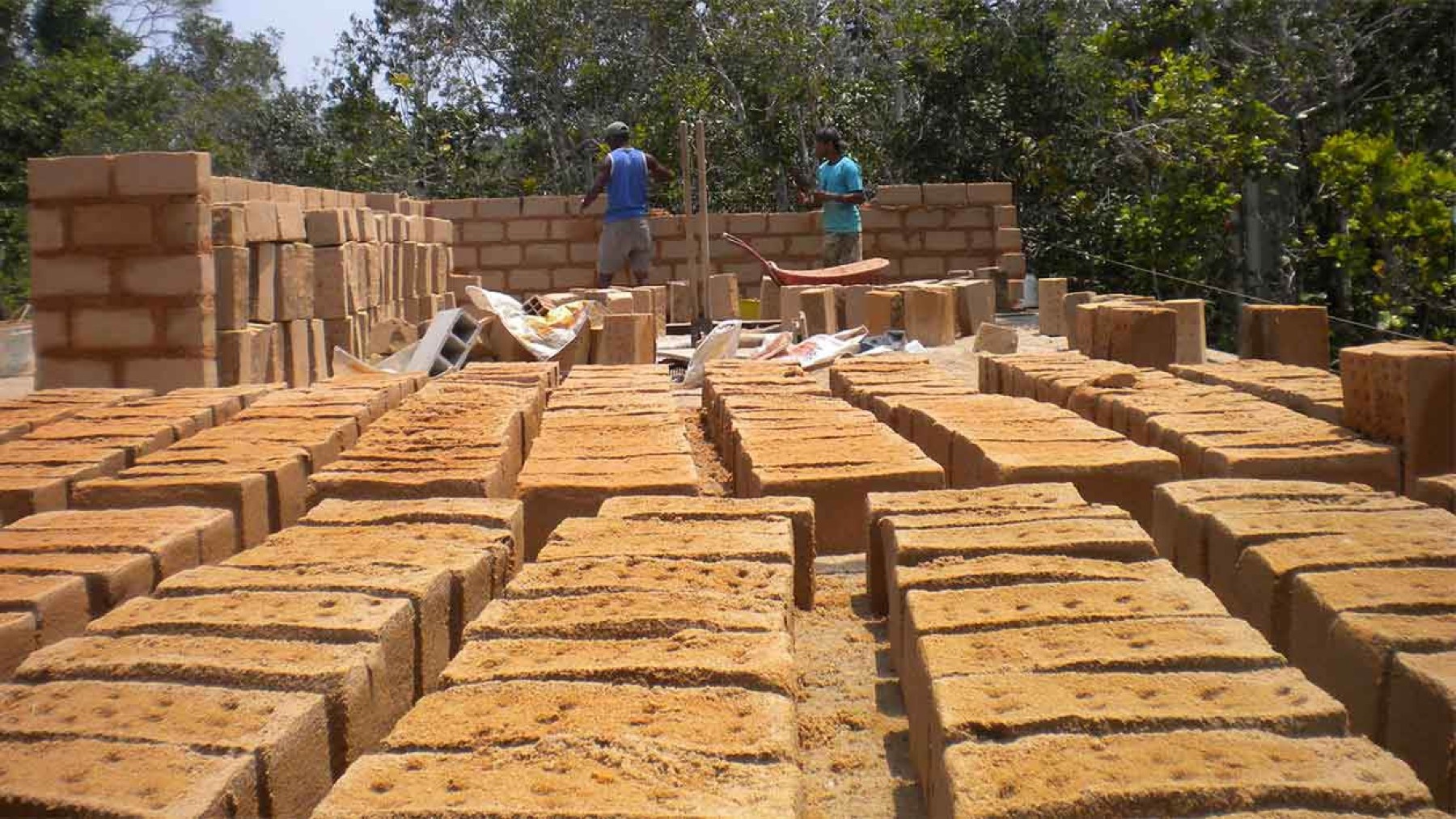 construcción, barro construcción