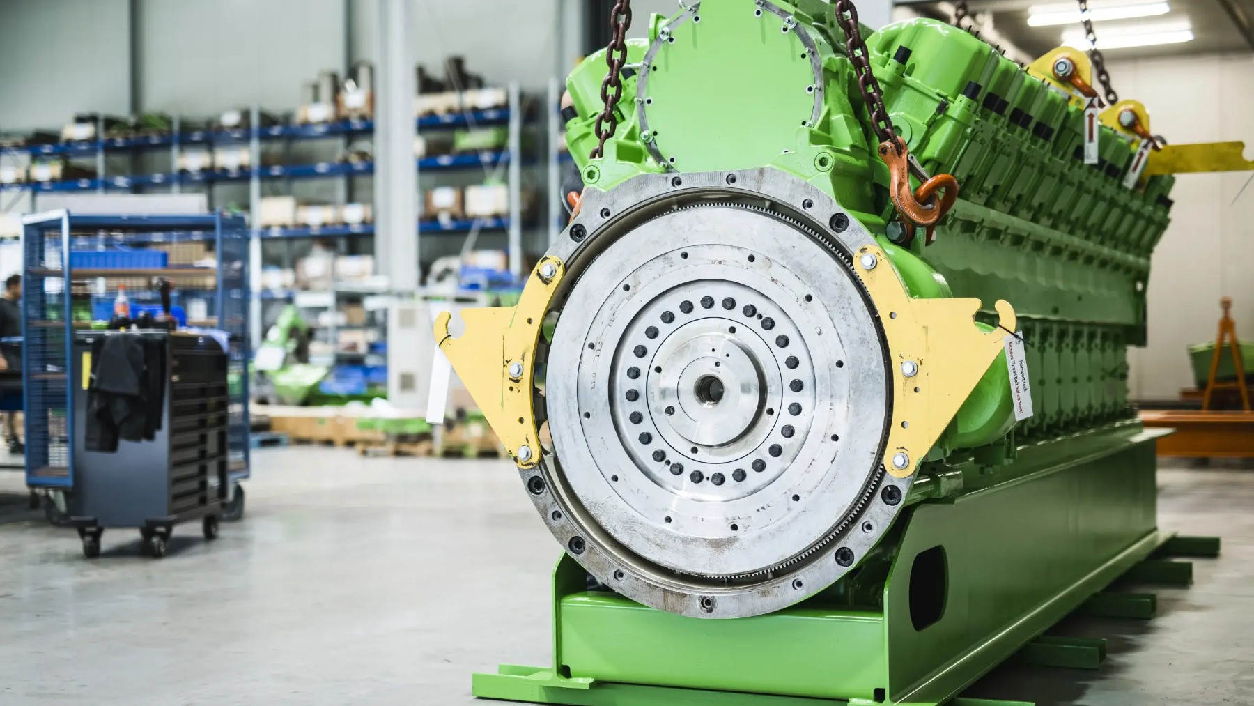 hidrógeno, motor de gas natural