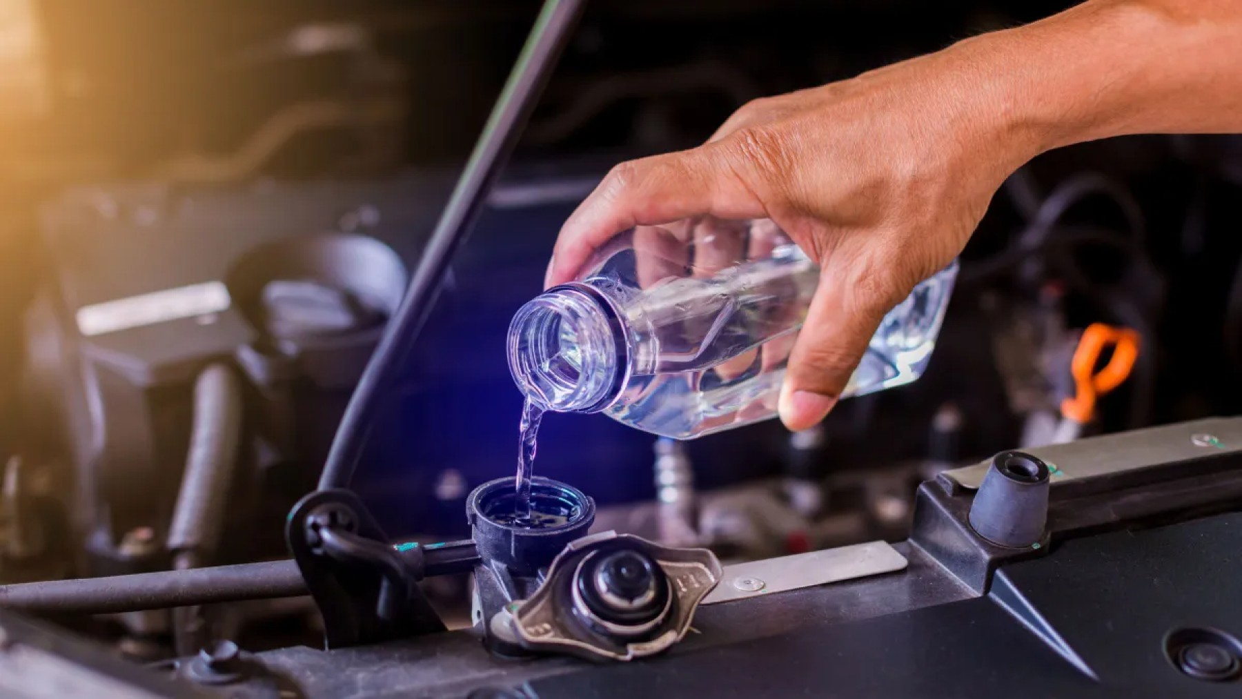 combustible, motor de agua