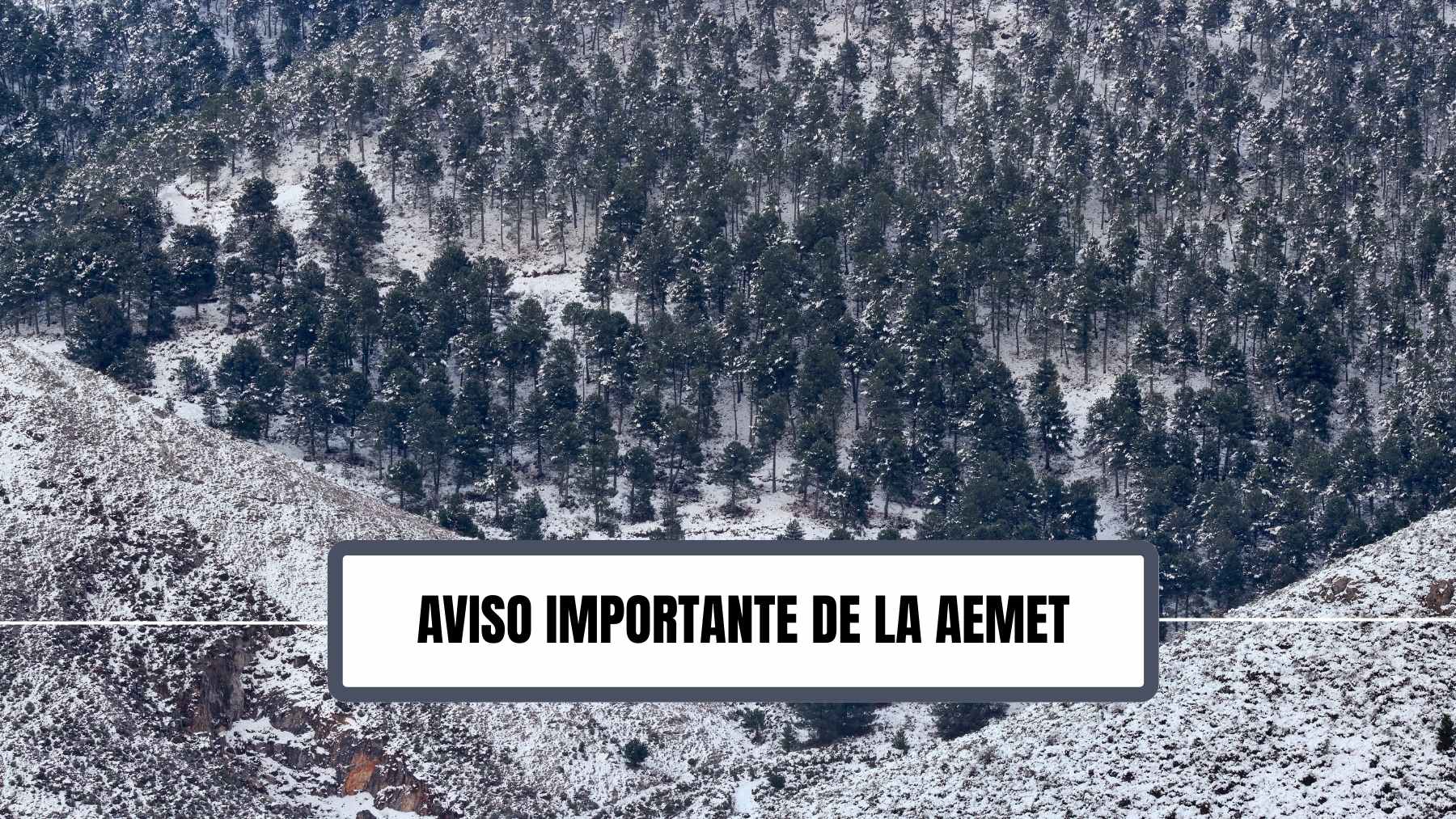 Aviso importante de la AEMET: un frente atlántico lo cambia todo y trae aire polar y nieve hasta los 600 metros en gran parte de España